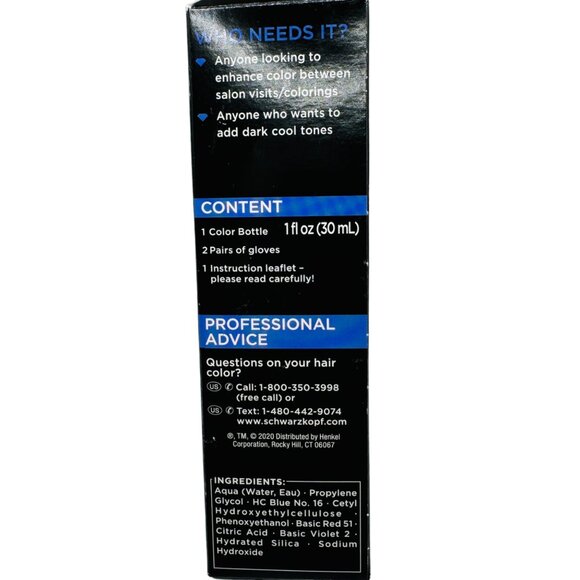 Schwarzkopf Color Boost Vibrancy Booster Dark Cool 1 fl oz - Picture 5 of 6